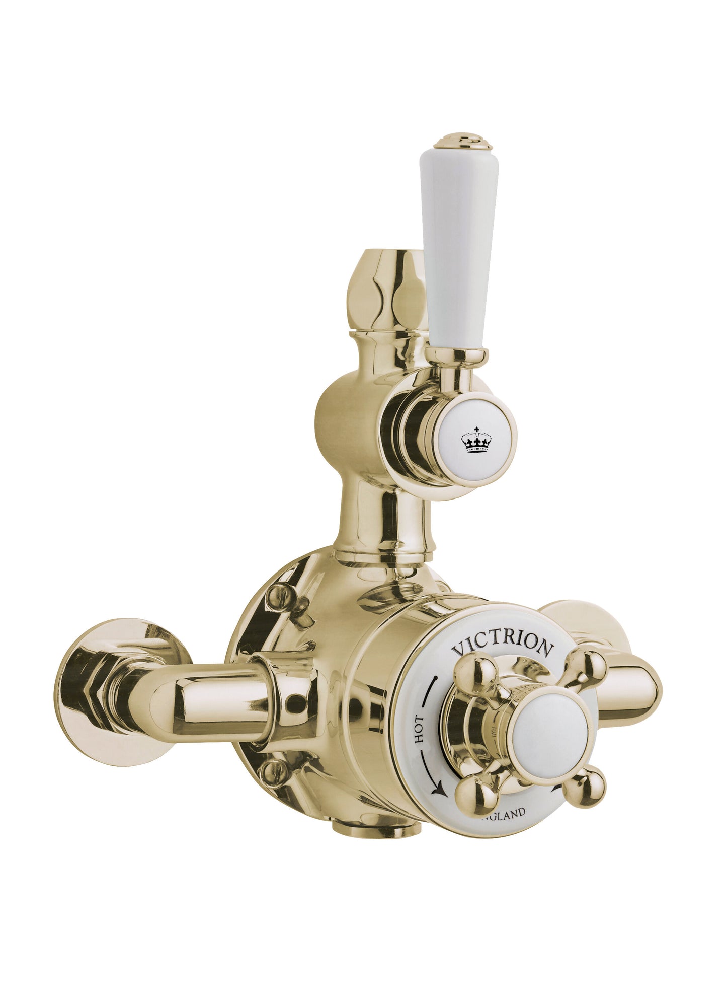 Victrion Single Outlet Twin Thermostatic Exposed Valve