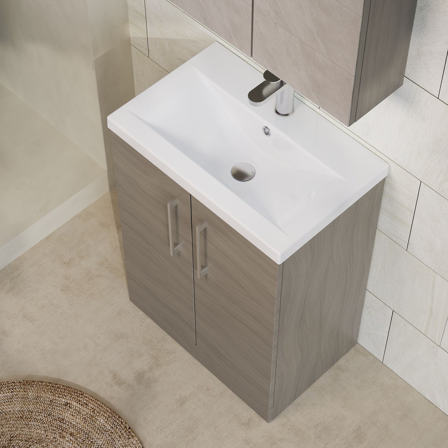 Arno Compact 600mm Floor Standing 2-Door Unit Compact