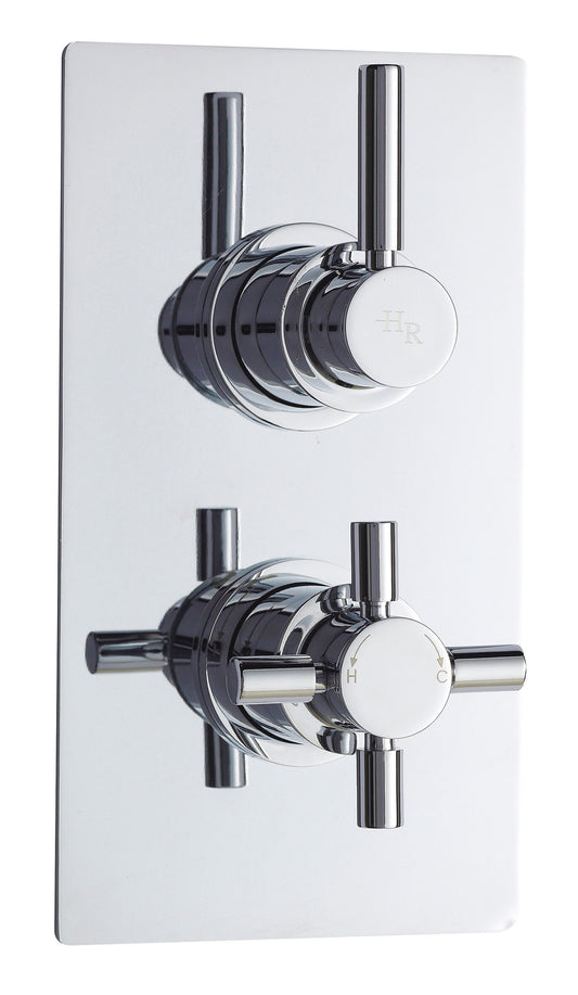 Tec Pura Twin Thermostatic Shower Valve