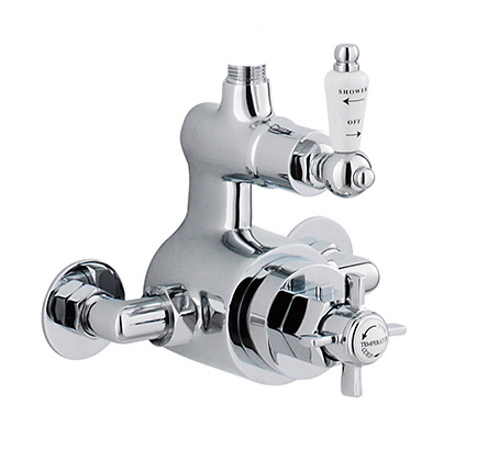 Traditional Twin Exposed Shower Valve