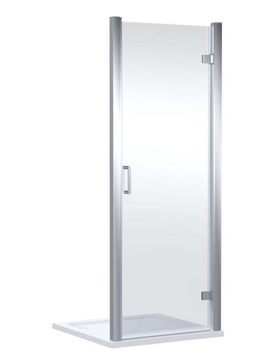 900mm Hinged Shower Door- Chrome