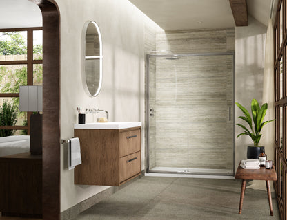 Pacific 1700mm Single Sliding Door 6mm Glass