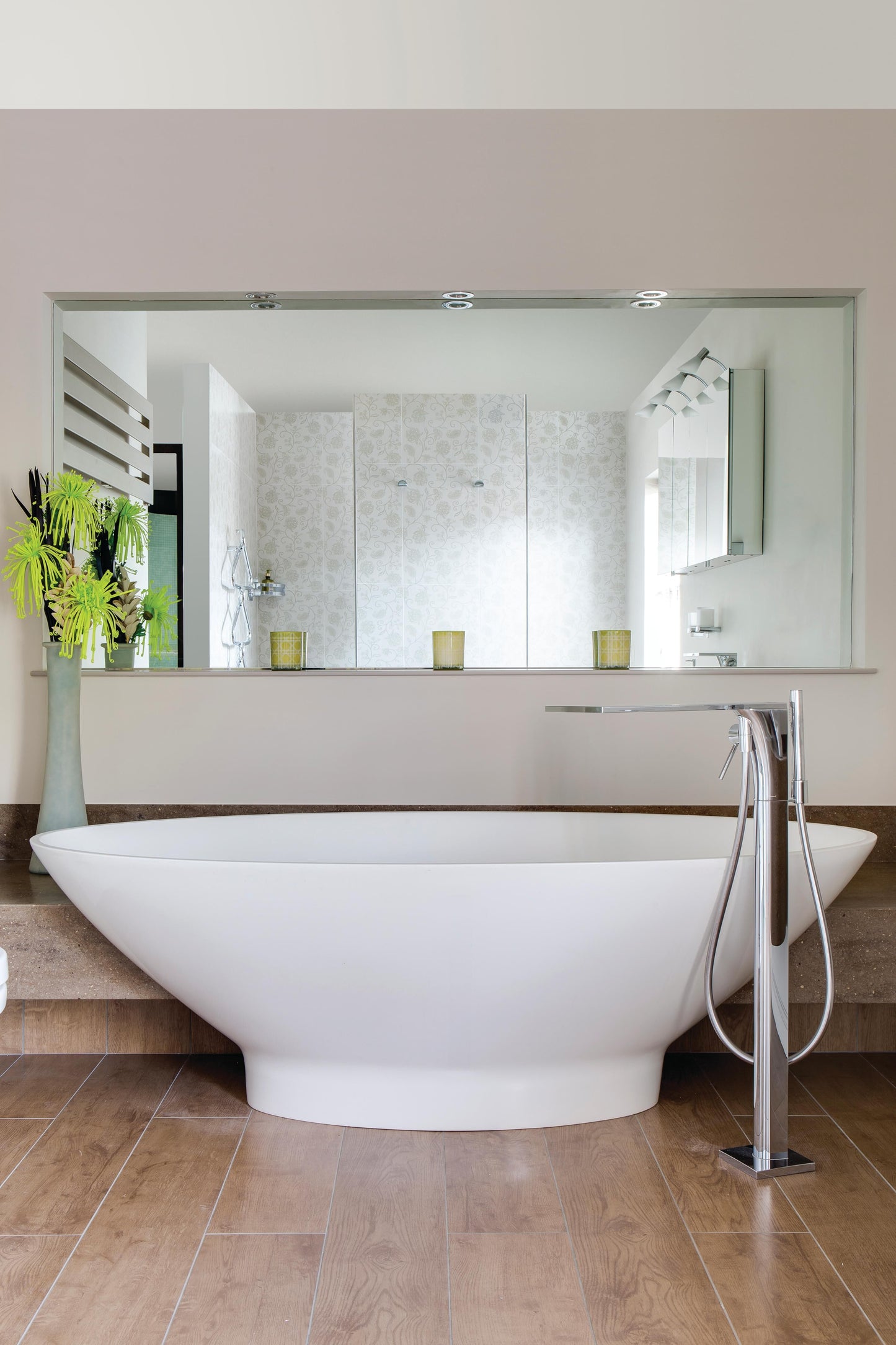 BC Designs Tasse 1770mm Matt White Freestanding Bath