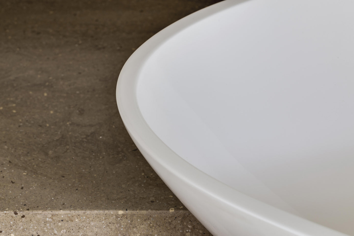 BC Designs Tasse 1770mm Matt White Freestanding Bath