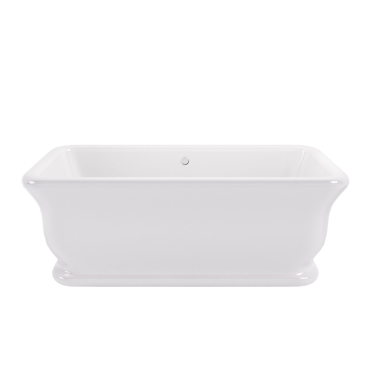 BC Designs Senator 1800mm Gloss White Freestanding Bath