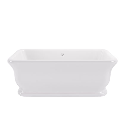 BC Designs Senator 1800mm Gloss White Freestanding Bath