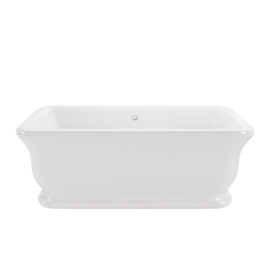 BC Designs Senator 1800mm Gloss White Freestanding Bath