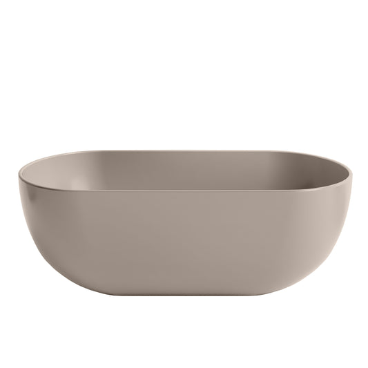 BC Designs Crea 1665mm Light Fawn Freestanding Bath