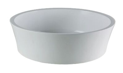 Delicata Round Countertop Basin 450mm x 450mm - No Waste