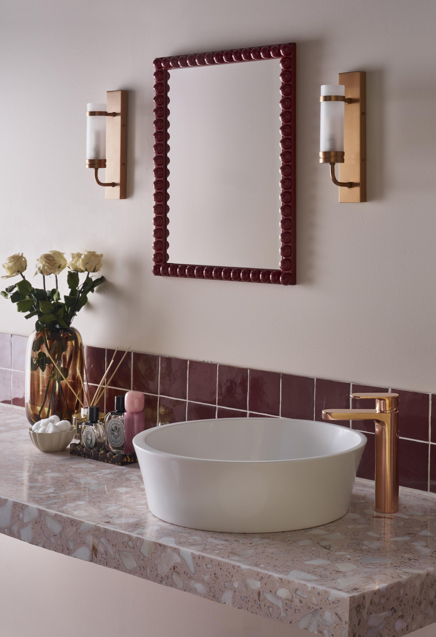 Delicata Round Countertop Basin 450mm x 450mm - No Waste