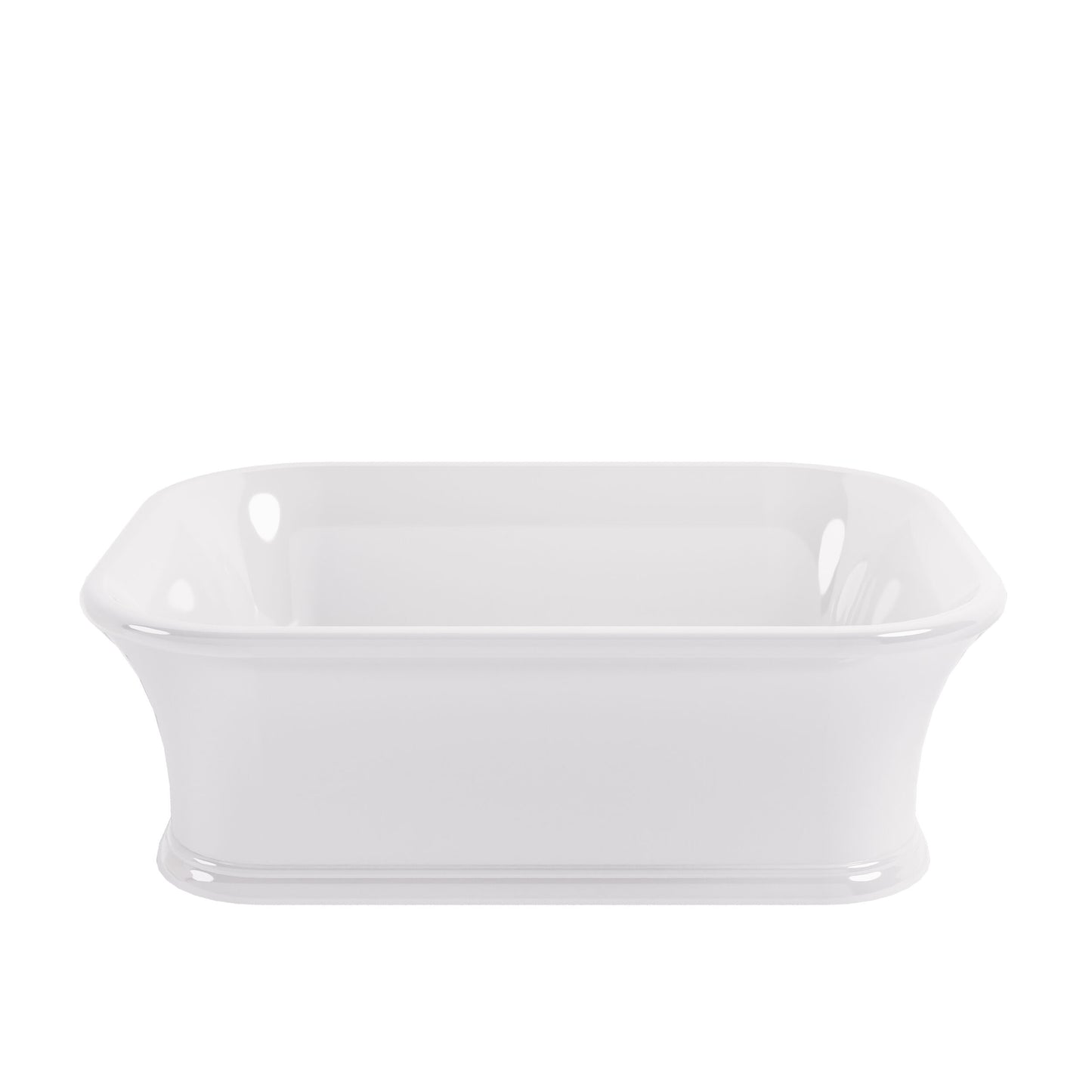 Magnus Square Countertop Basin 525mm x 380mm - No Waste
