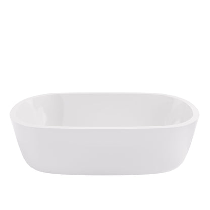 Vive Soft Square Basin 530mm x 360mm - No Waste