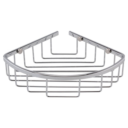 [BACB306] Traditional Deep Corner Basket - Chrome - Cutout