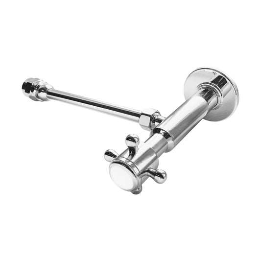 [BACV315] Balterley Traditional Ceramic Accessories Cistern Cut-Off Valve - Chrome - Cutout