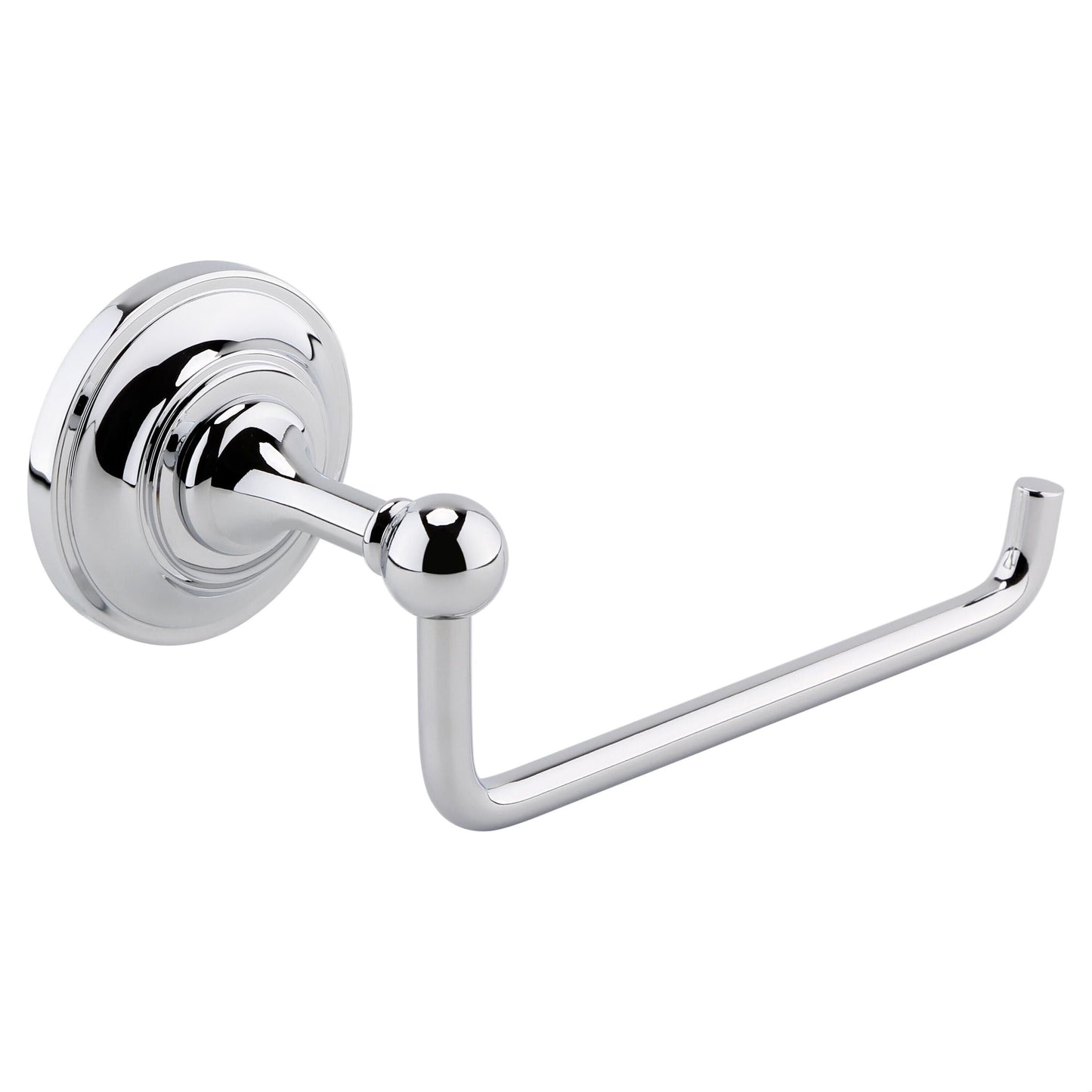 [BAHA317] Classic Wall Mounted Toilet Roll Holder - Chrome - Cutout
