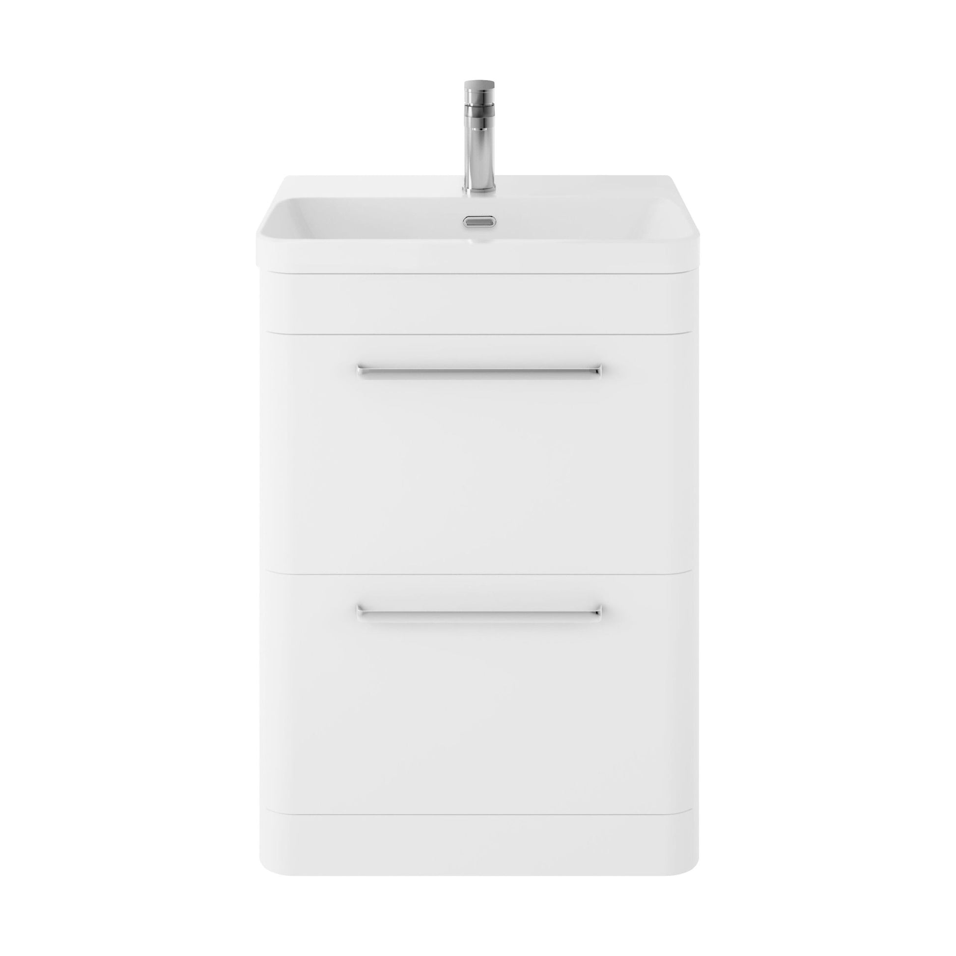 [BAL101C] Croxden Floor Standing Vanity Unit and Basin - Choice of Finish - Cutout