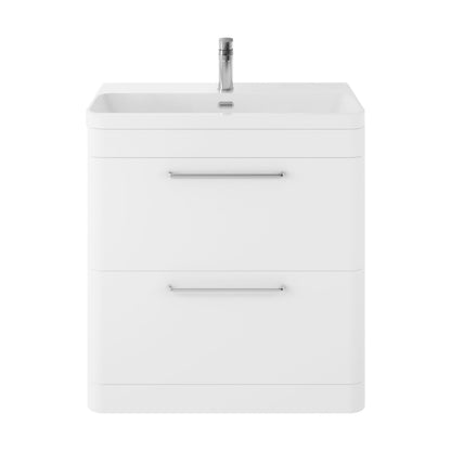 [BAL103C] Croxden Floor Standing Vanity Unit and Basin - Choice of Finish - Cutout