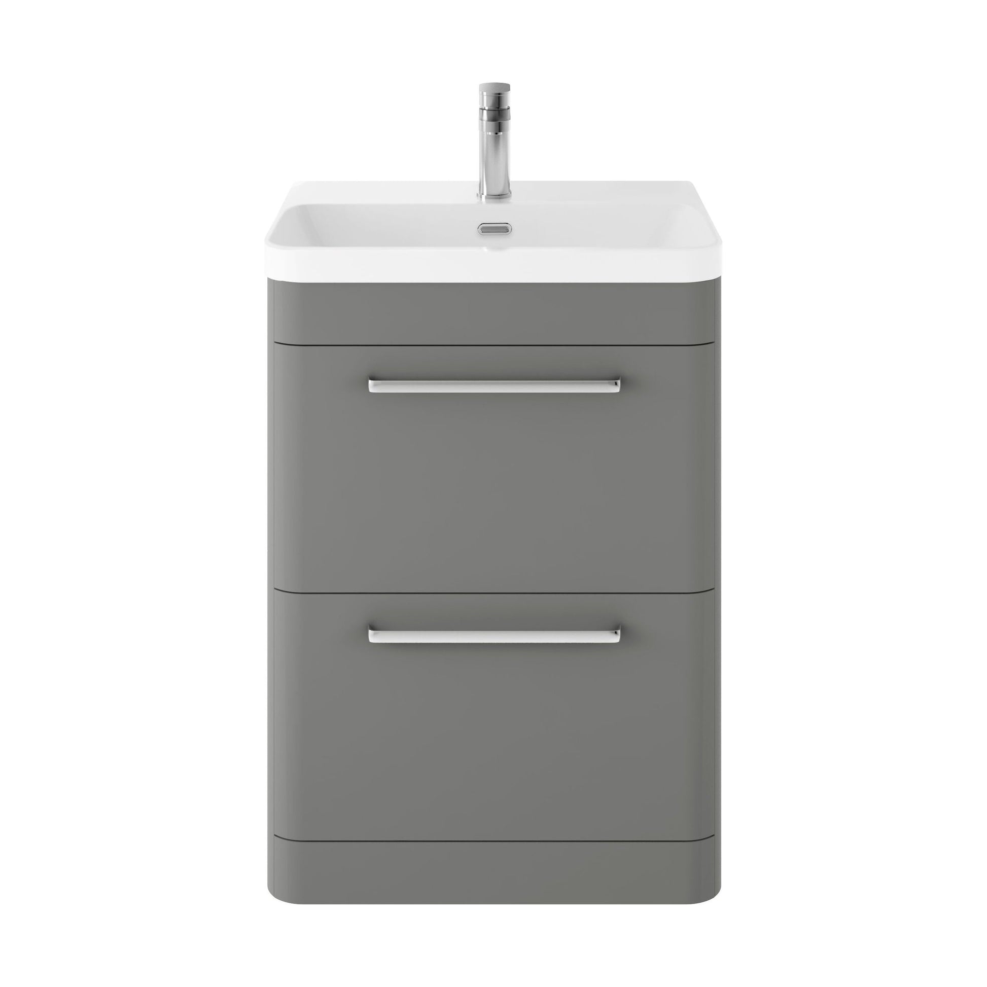 [BAL201C] Croxden Floor Standing Vanity Unit and Basin - Choice of Finish - Cutout