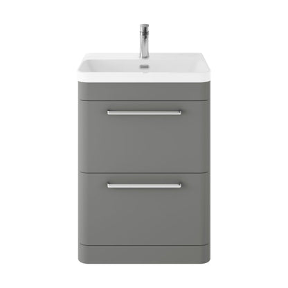 [BAL201C] Croxden Floor Standing Vanity Unit and Basin - Choice of Finish - Cutout