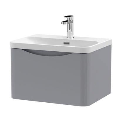 [BAL205B] Dunwood Contemporary 1 Drawer Vanity Basin Unit, Choice of Size and Colour - Cutout