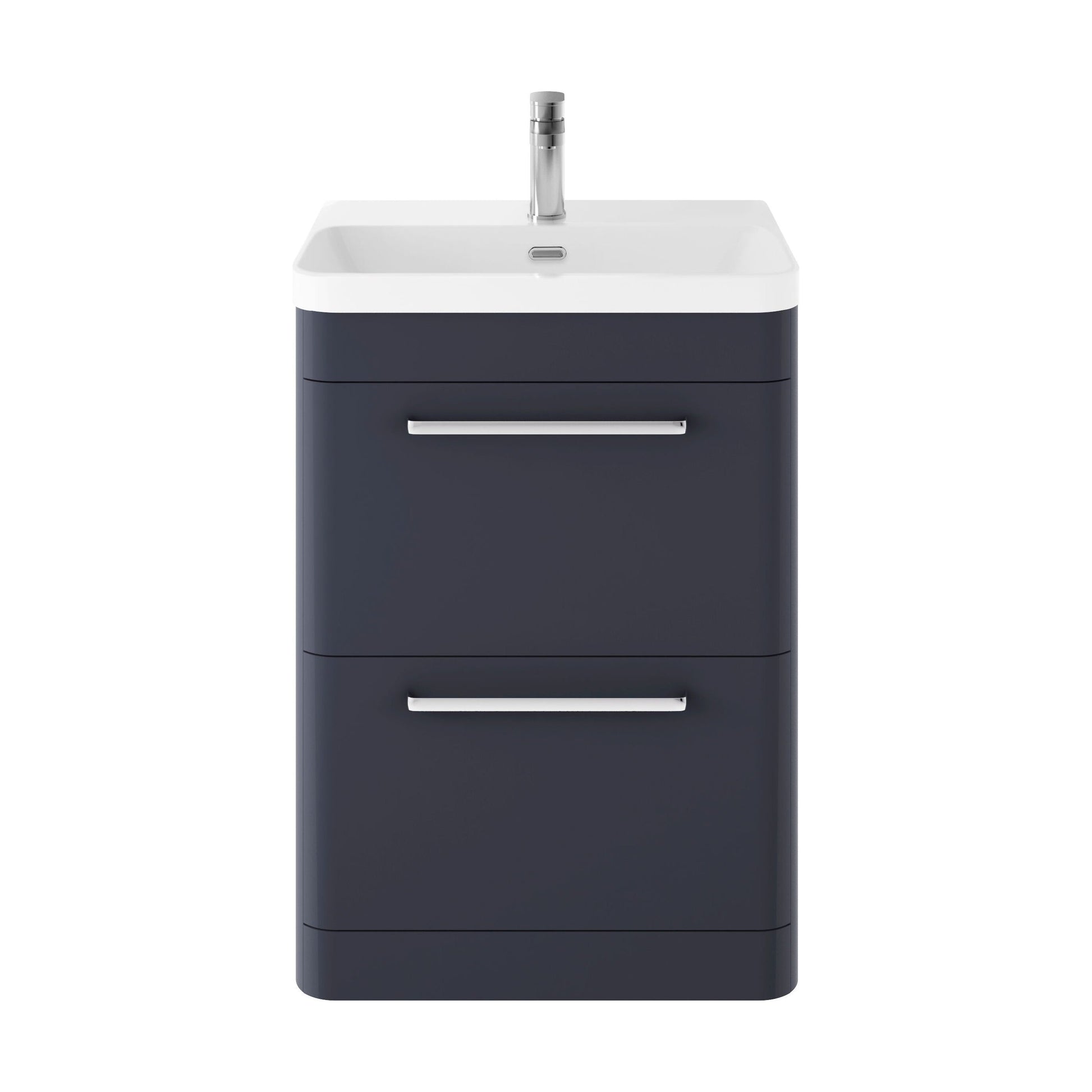 [BAL301C] Croxden Floor Standing Vanity Unit and Basin - Choice of Finish - Cutout