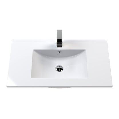 [BALST9080E] Minimalist 1 Tap Hole Basin Top - 800 x 460mm - Cutout