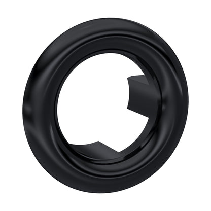 [BAOF02] Contemporary Ceramic Accessories Modern Round Basin Overflow Cover - Cutout