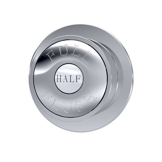 [BAPB01] Traditional Dual Flush Push Button, Choice of Colour - Cutout