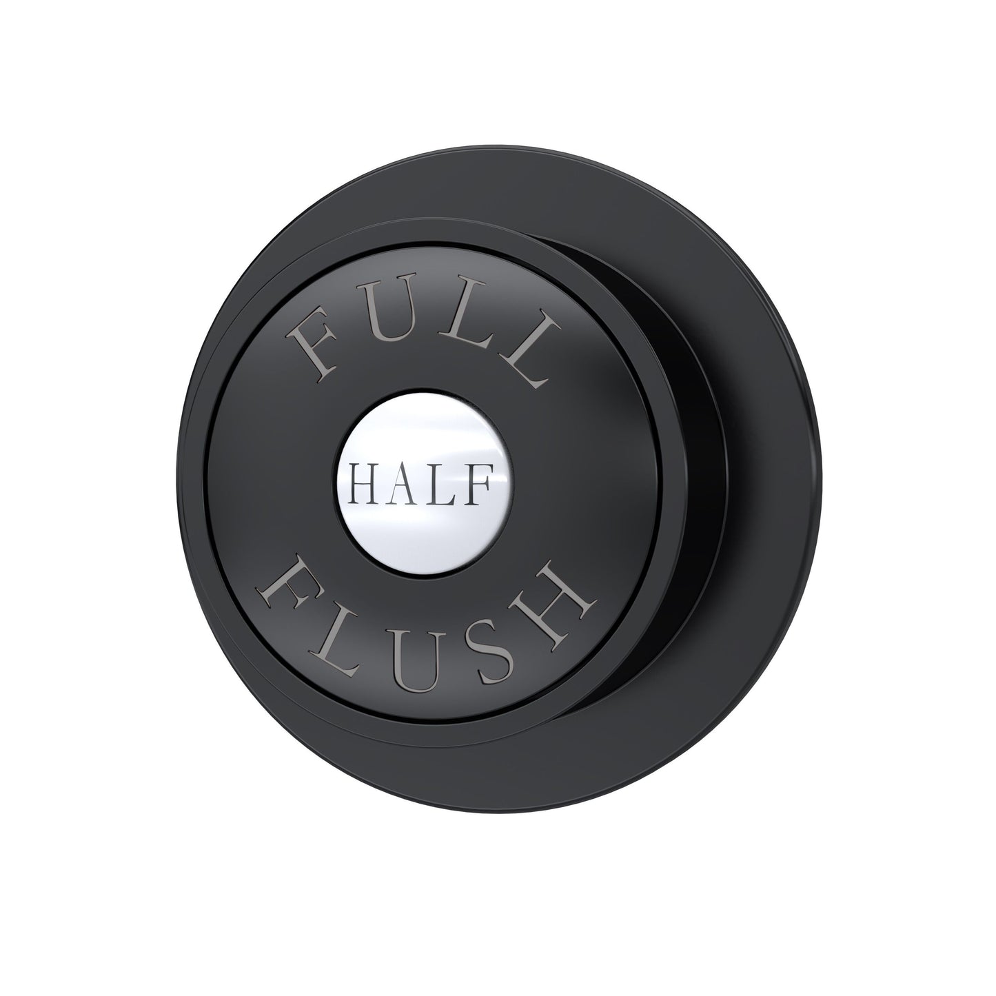 [BAPB02] Traditional Dual Flush Push Button, Choice of Colour - Cutout