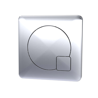 [BAPBM01] Square Dual Flush Push Button, Choice of Colour - Cutout