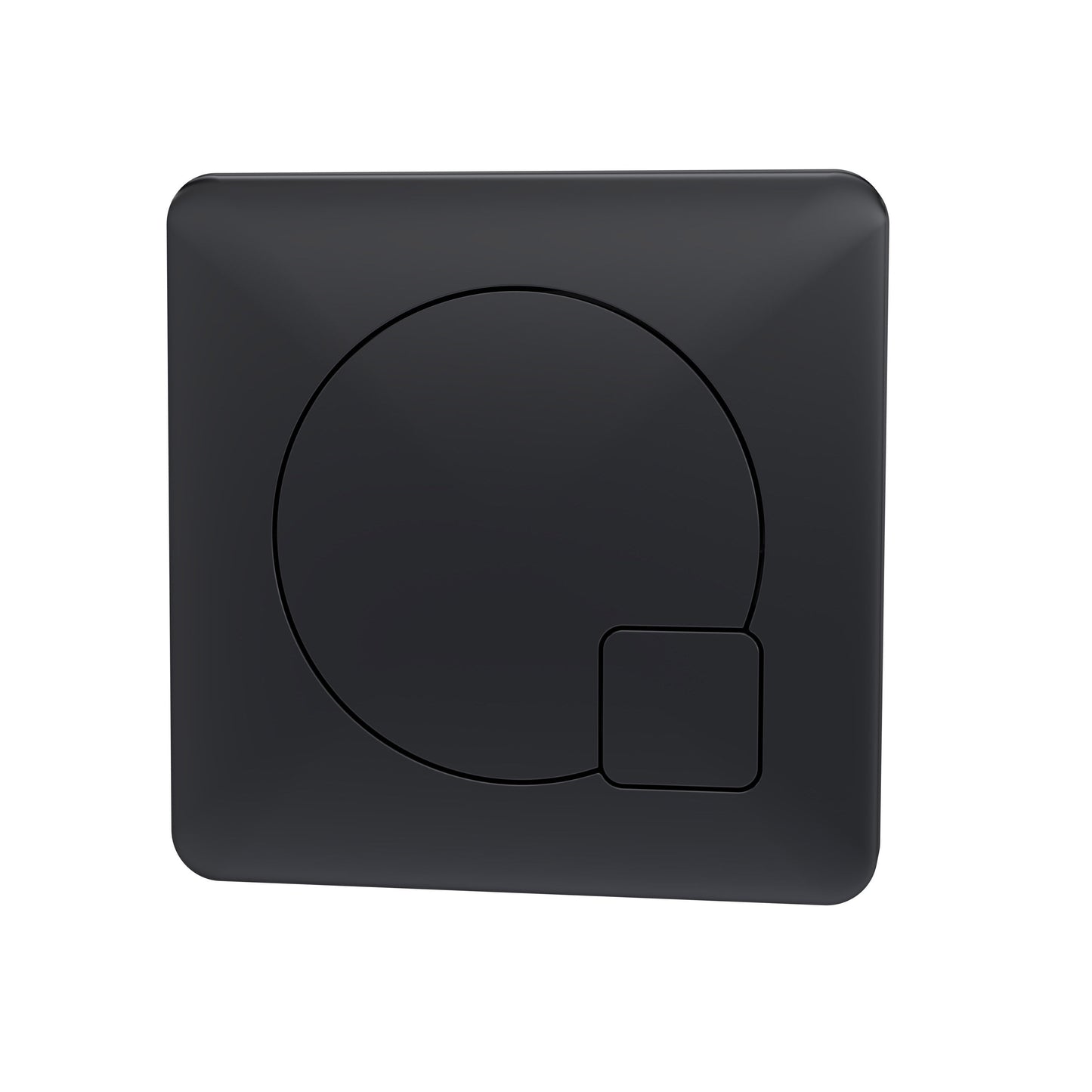 [BAPBM02] Square Dual Flush Push Button, Choice of Colour - Cutout