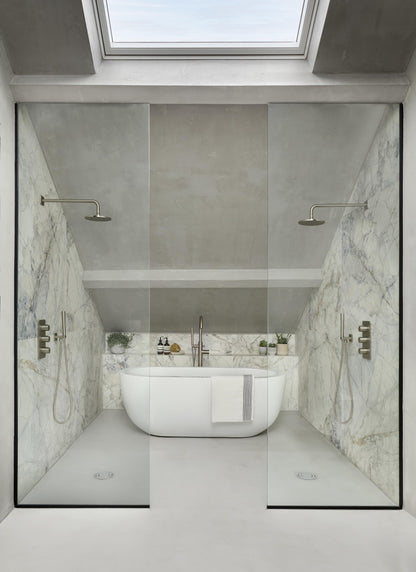 BC Designs Ovali 1805mm Freestanding Bath With Waste