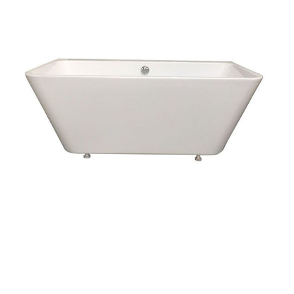[BAS024S] Balterley 1600mm Back To Wall Bath With Waste - Cutout