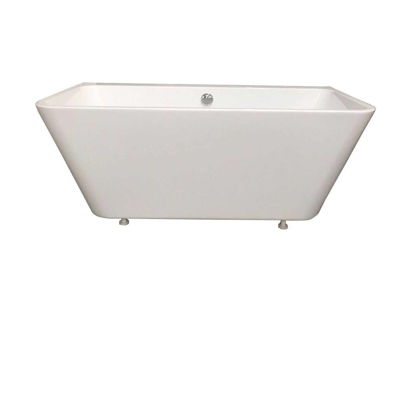 [BAS025S] 1700mm Back To Wall Bath With Waste - Cutout