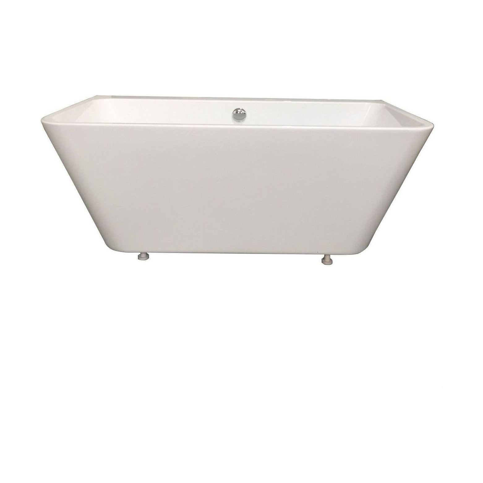 [BAS025S] 1700mm Back To Wall Bath With Waste - Cutout