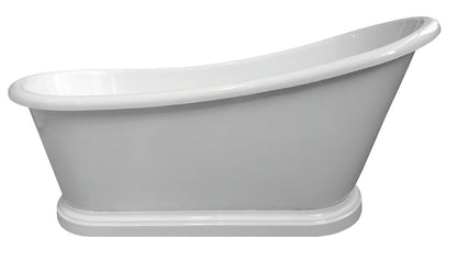 BC Designs Sanded 1680mm Freestanding Bath