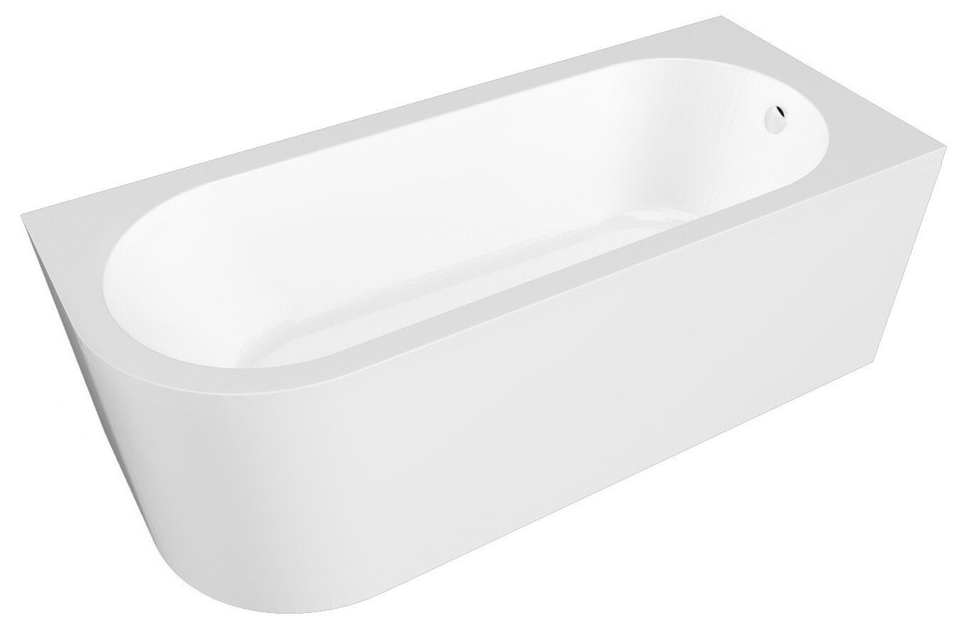 BC Designs Ancorner 1700mm Right-Hand Corner Bath