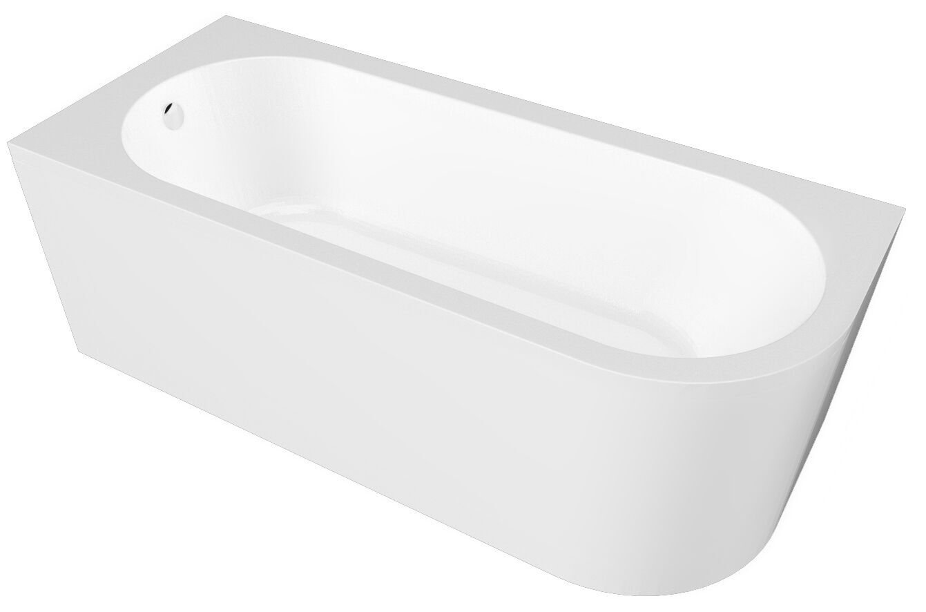 BC Designs Ancorner 1700mm Left-Hand Corner Bath
