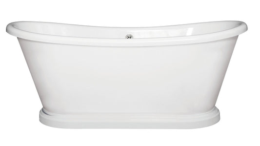 BC Designs Megane 1580mm Boat Freestanding Bath