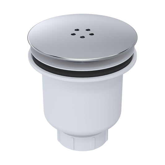 [BATW001B] Straight Shower Tray Waste Bottom Outlet - Cutout