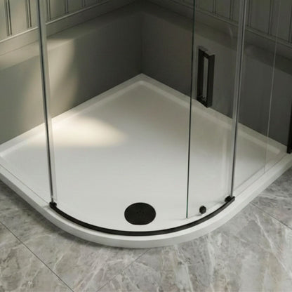 [BATW002] Contemporary Fast Flow Shower Tray Waste with Cover - Multiple Finishes (116x116x99mm) - Silo