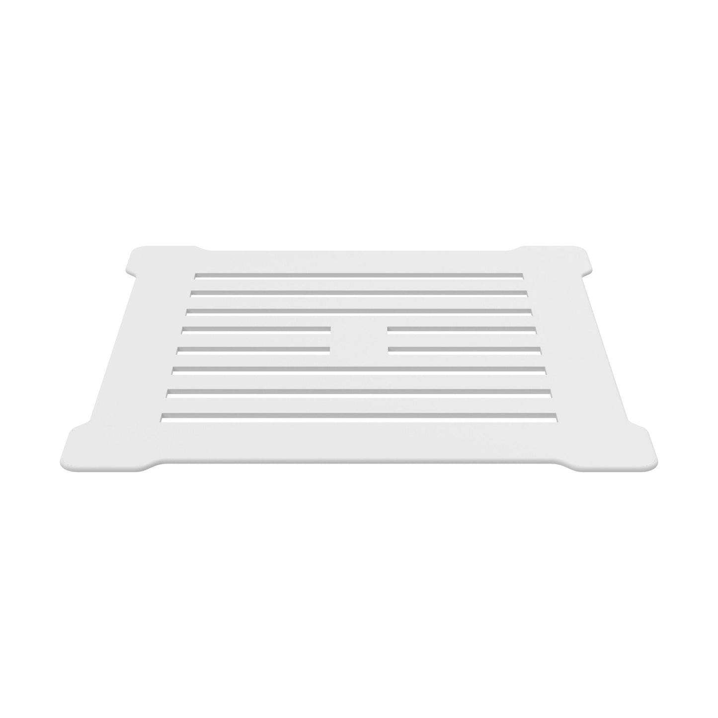 [BATW004S] Contemporary Resin Slimline Shower Tray Grill Waste - Choice of Colour - Cutout