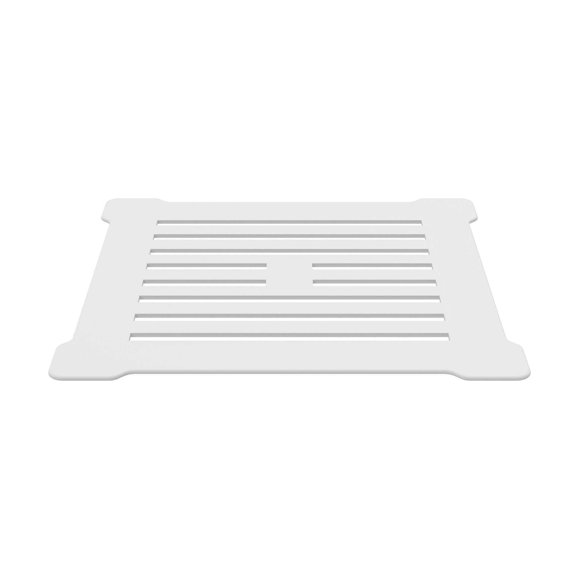 [BATW004S] Contemporary Resin Slimline Shower Tray Grill Waste - Choice of Colour - Cutout