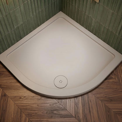 [BATW004] Contemporary Fast Flow Shower Tray Waste with Cover - Multiple Finishes (116x116x99mm) - Silo