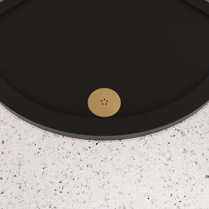 [BATW006] Contemporary Fast Flow Shower Tray Waste with Cover - Multiple Finishes (116x116x99mm) - Lifestyle 1