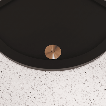 [BATW016] Contemporary Fast Flow Shower Tray Waste with Cover - Multiple Finishes (116x116x99mm) - Lifestyle 1