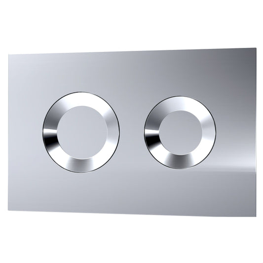 [BAXY009PR] Round Dual Flush Push Button - Cutout