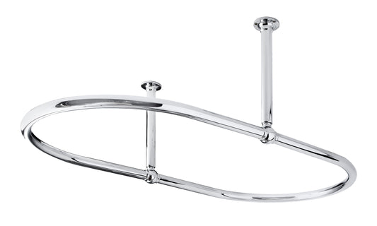 Bayswater Cicero Chrome Shower Ring