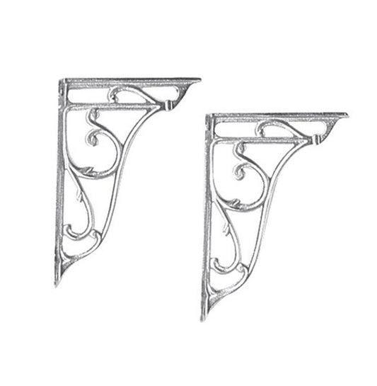 Bayswater Ornate Chrome Cistern Brackets