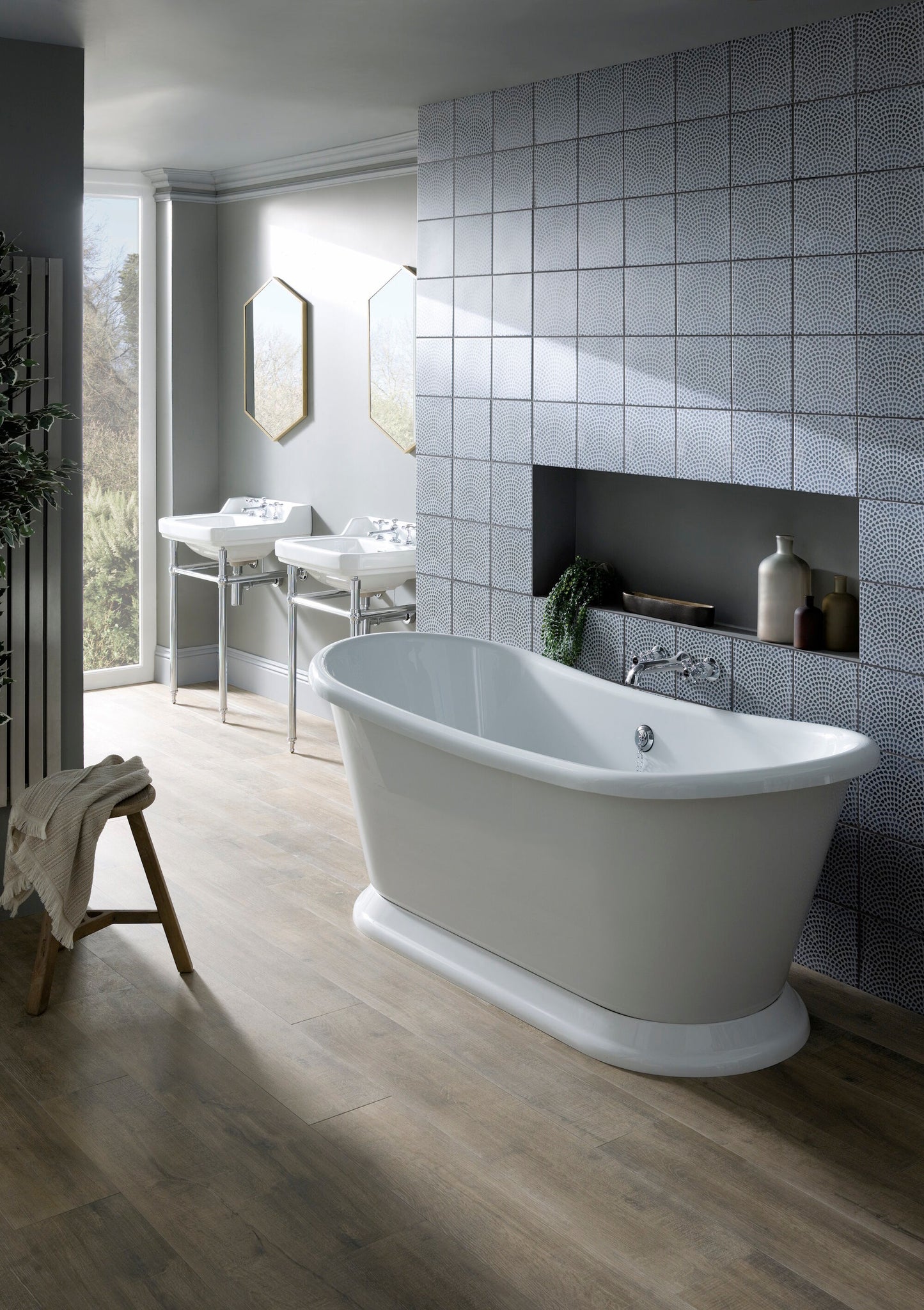 Bayswater 1700mm Boat Freestanding Bath